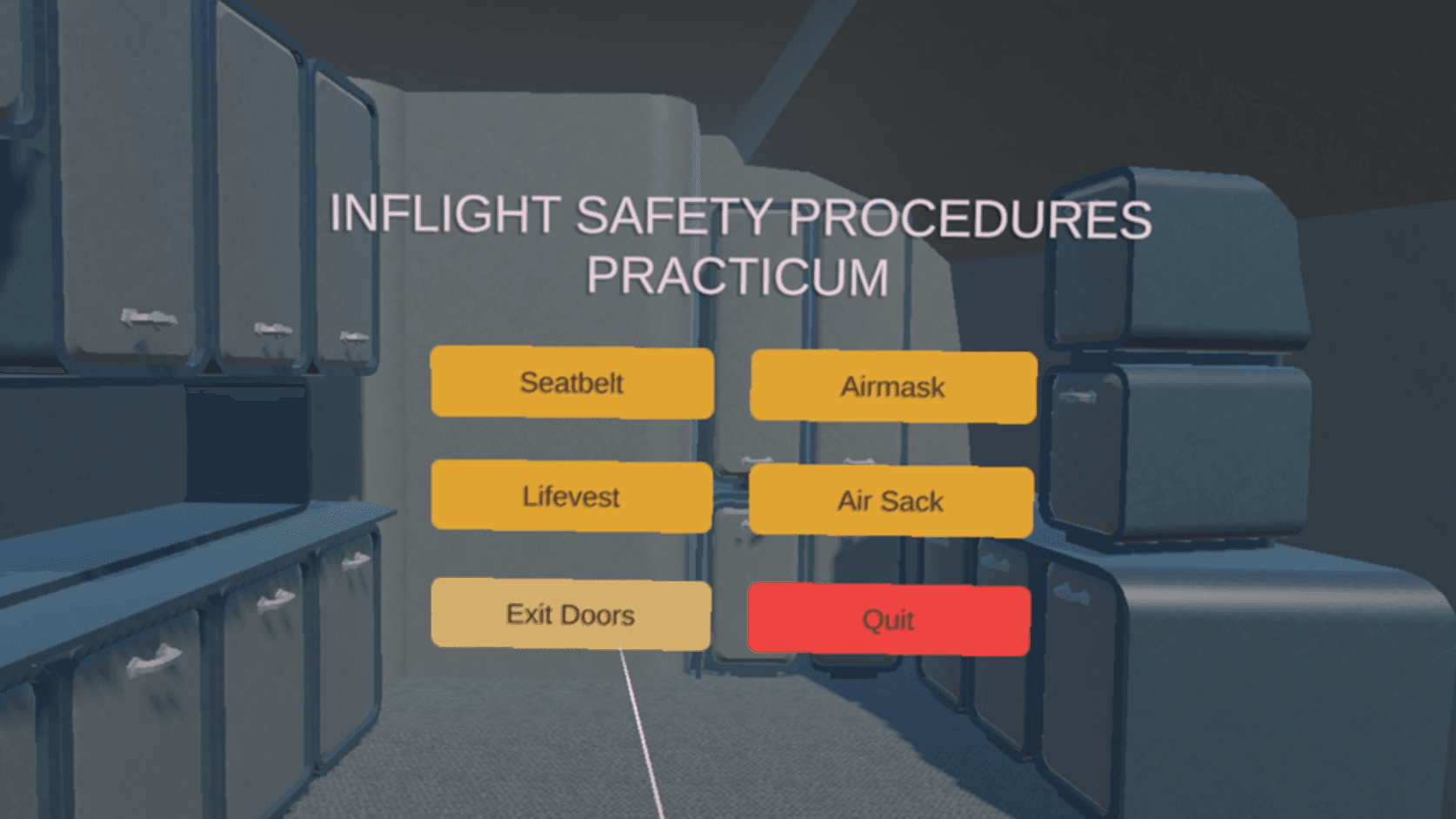 VR Practicum Safety Procedure Training